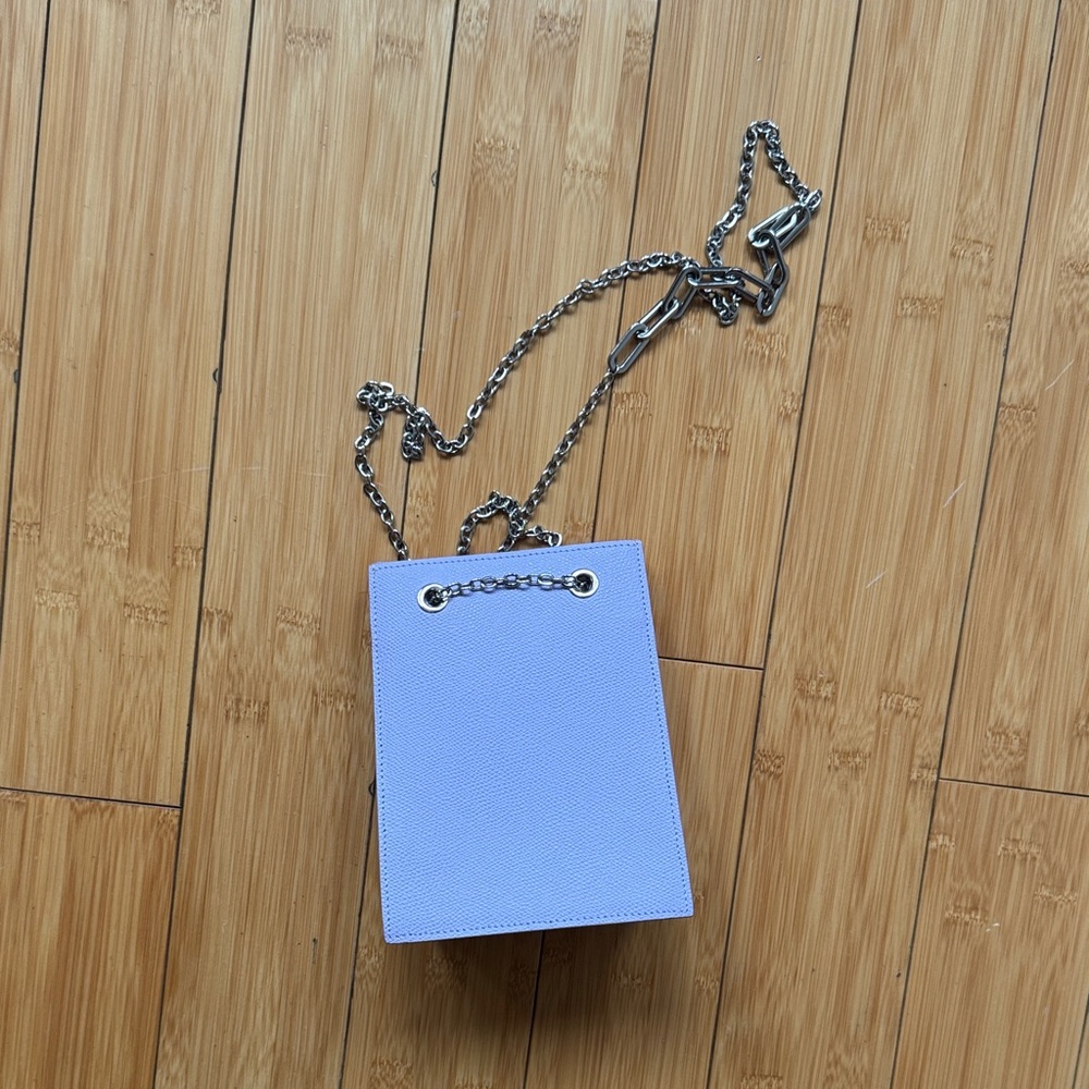 Stylish Lavender Chain Strap Bag